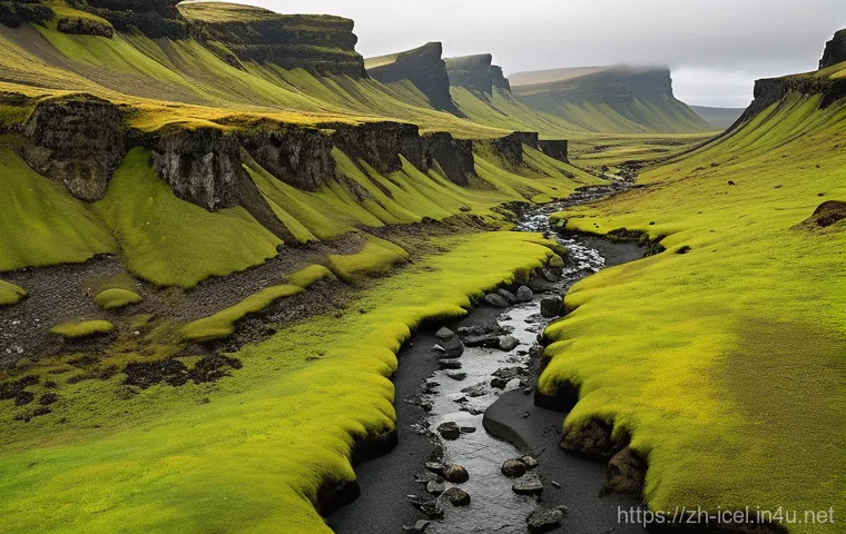 아이슬란드 환경 보호 정책 - **Prompt 1: Geothermal Power in Icy Landscapes**
    A wide-angle, photorealistic shot of a clean, m...