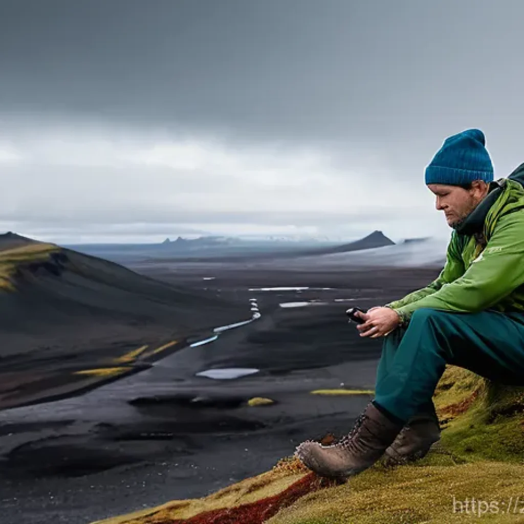 아이슬란드 비상 연락망 - **Prompt 1: Icelandic Wilderness Emergency - A Helping Hand**
"A scene set in the rugged, beauti...
